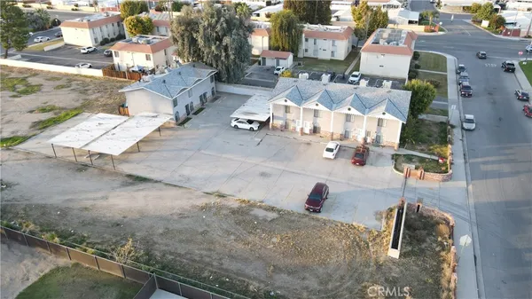 an outdoor space with patio