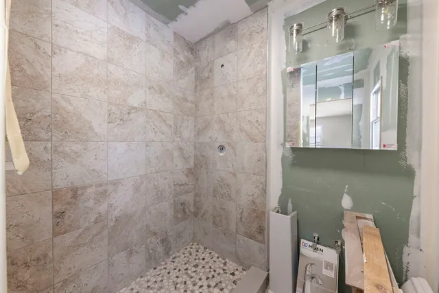 a bathroom with a sink and a bathtub