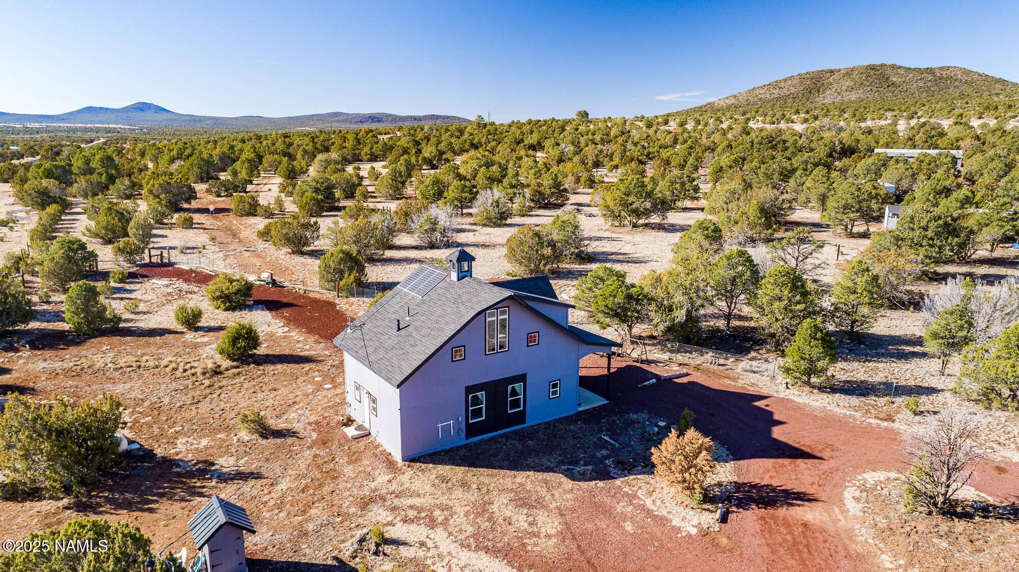 224 East San Marcos Road Williams, AZ 86046 - Photo 44 of 58 an aerial view of residential houses with outdoor space