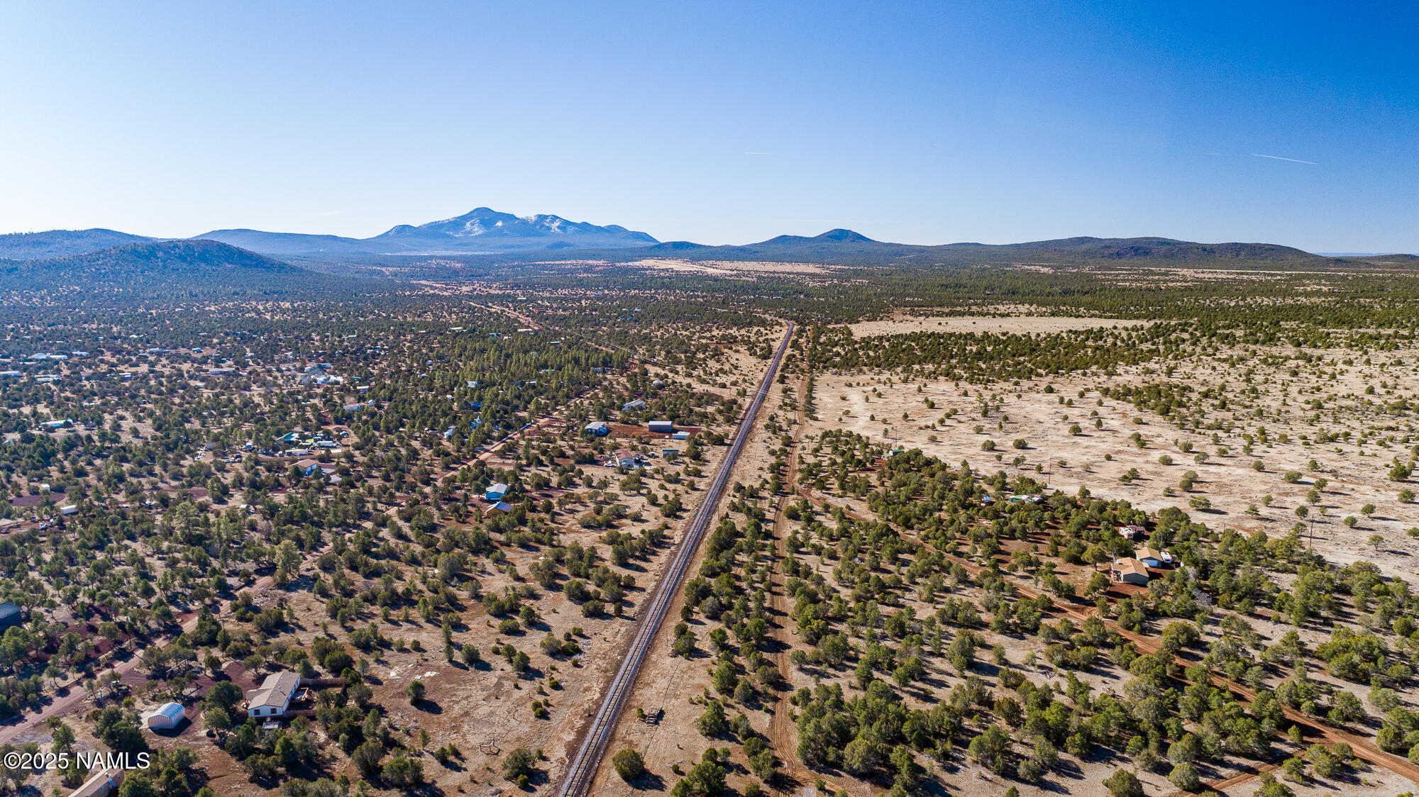 224 East San Marcos Road Williams, AZ 86046 - Photo 57 of 58 an aerial view of residential house and green space