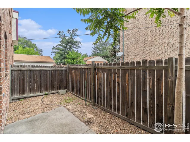 a view of wooden fence