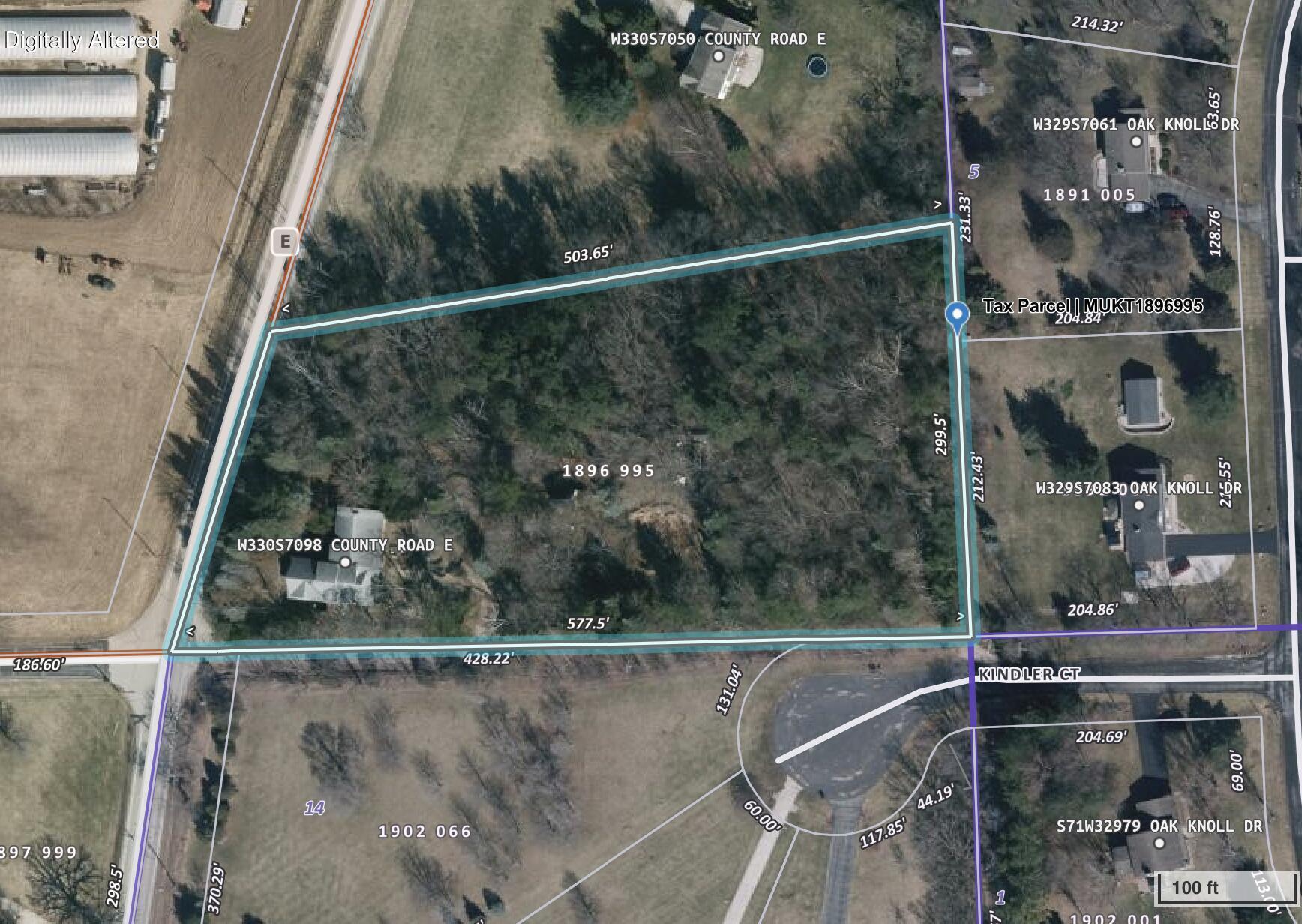 W330-s7098 County Road East Mukwonago, WI 53149 - Photo 60 of 60 County GIS Map