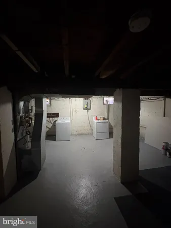 a view of a storage & utility room