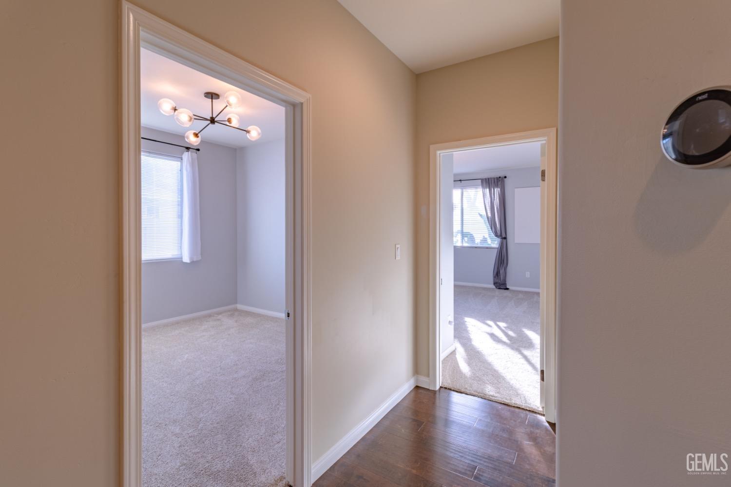 Undisclosed Address Bakersfield, CA 93314 - Photo 29 of 47 a view of a bathroom from a hallway