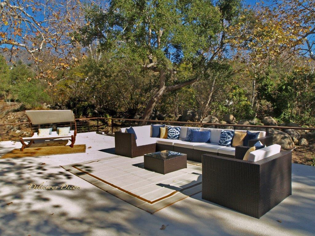 2920 Torito Road Santa Barbara, CA 93108 - Photo 8 of 14 a view of a couches with fire pit