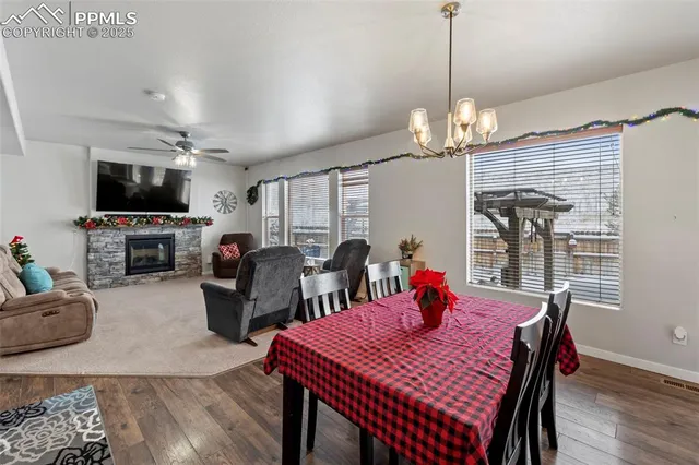 a kitchen with a cabinets and appliances