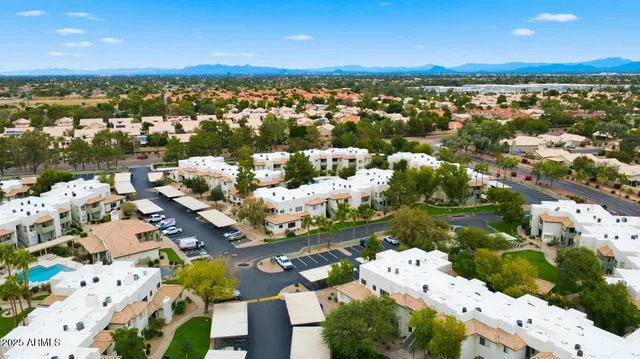 a view of city and ocean