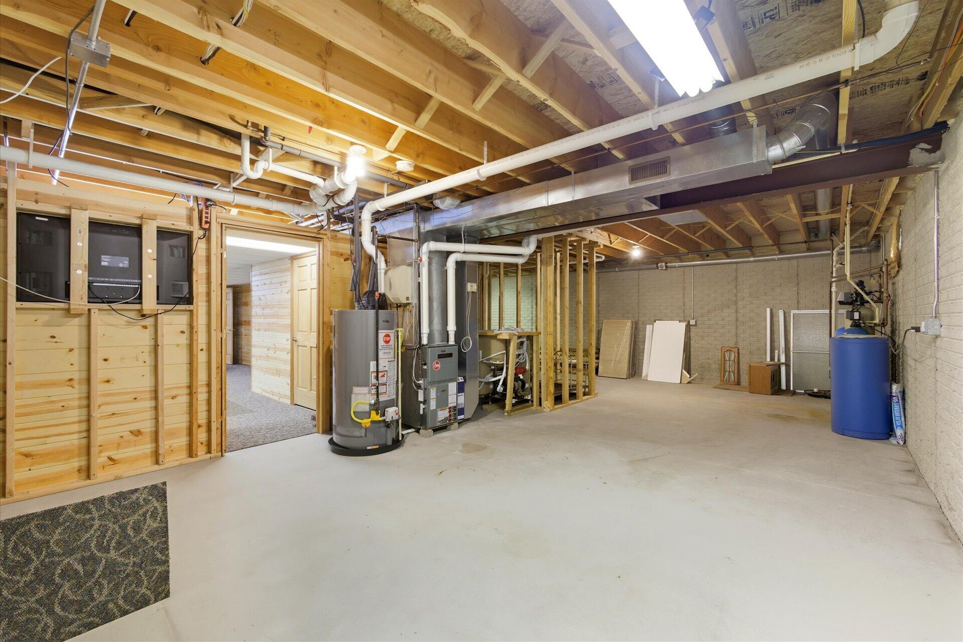 2300 Sherman Road Slinger, WI 53086 - Photo 34 of 40 Basement