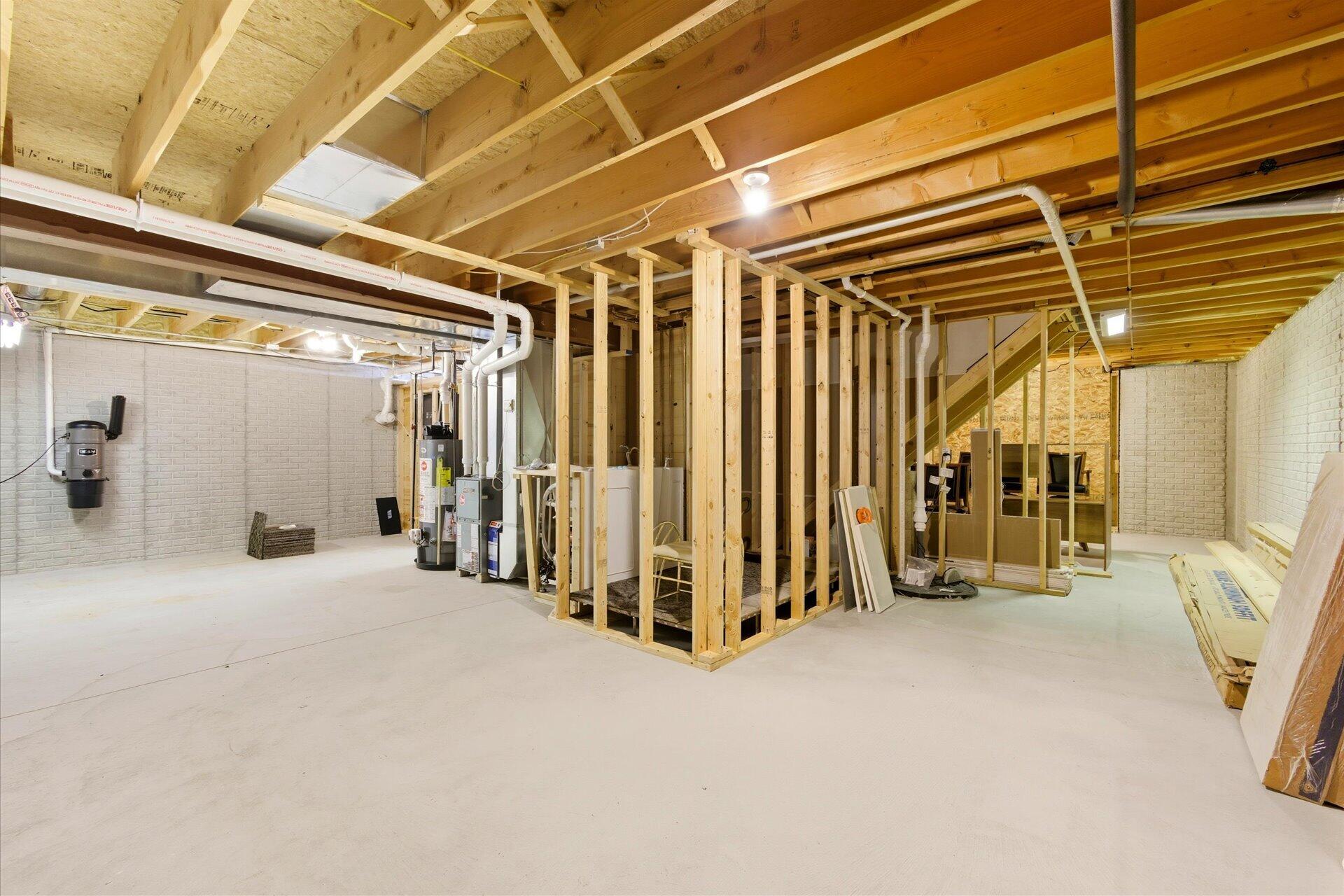 2300 Sherman Road Slinger, WI 53086 - Photo 35 of 40 Basement