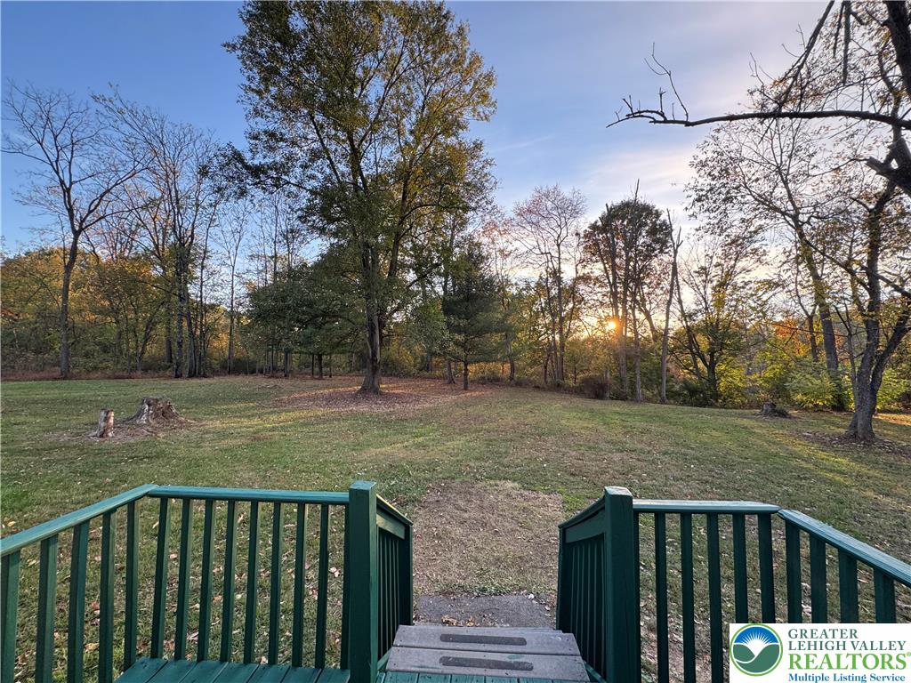 1071 Bitternut Road Walnutport, PA 18088 - Photo 5 of 39 a view of backyard with green space