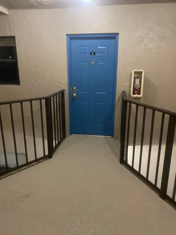 a view of outdoor space and swimming pool