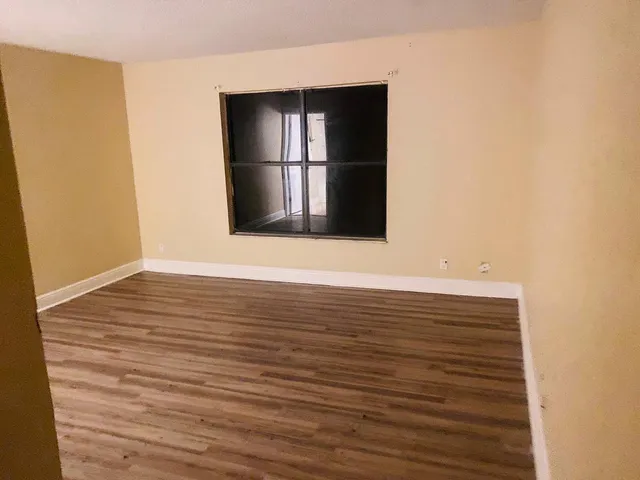 a view of a backyard with plants