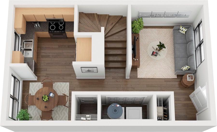 10030 Garland Road, Unit 1404 Dallas, TX 75218 - Photo 3 of 17 a view of entryway and hall