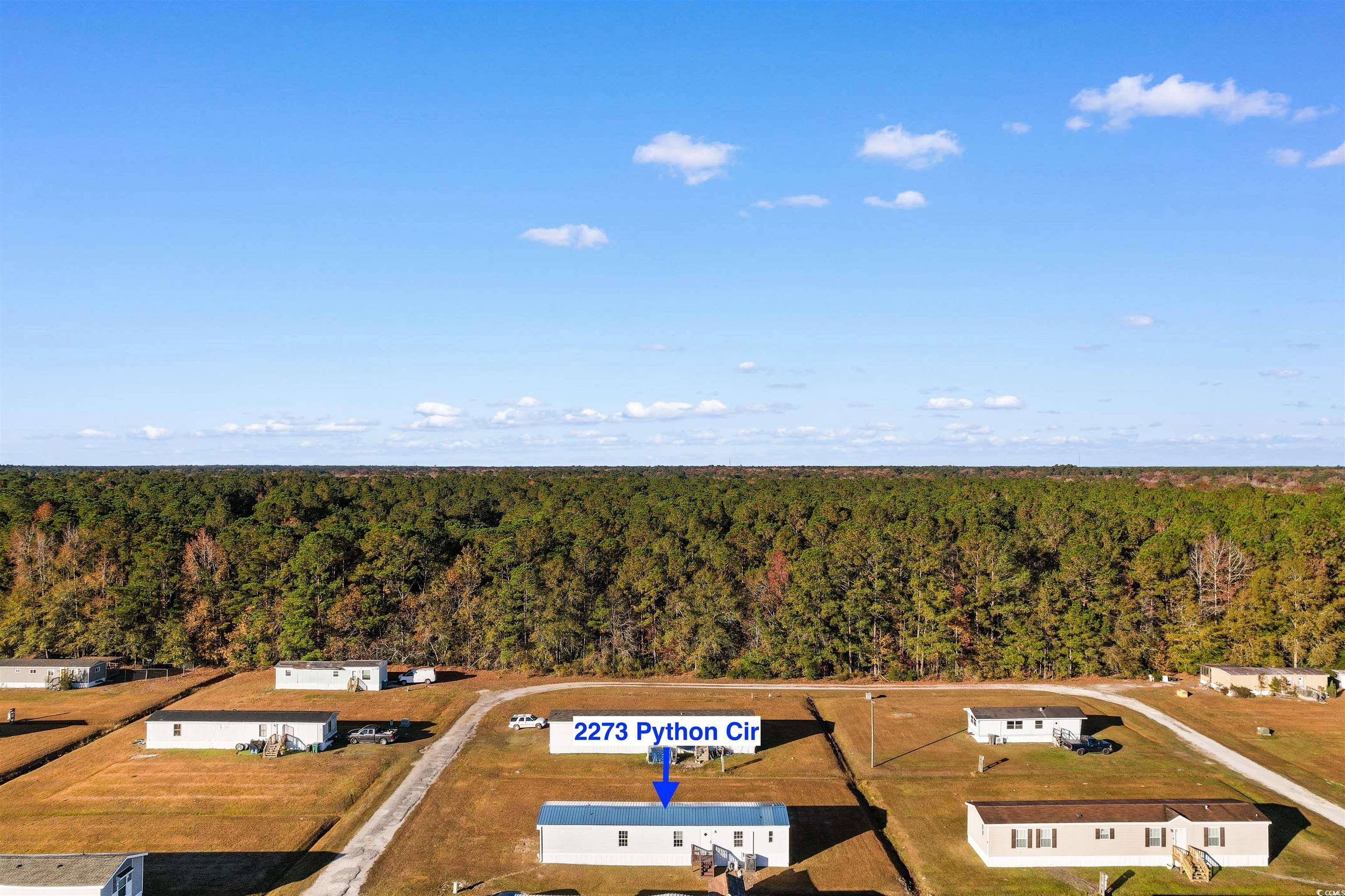 2273 Python Circle Conway, SC 29526 - Photo 32 of 38 Aerial view of a heavily wooded area