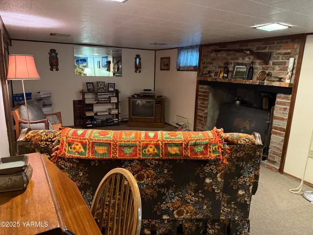 a view of water heater room