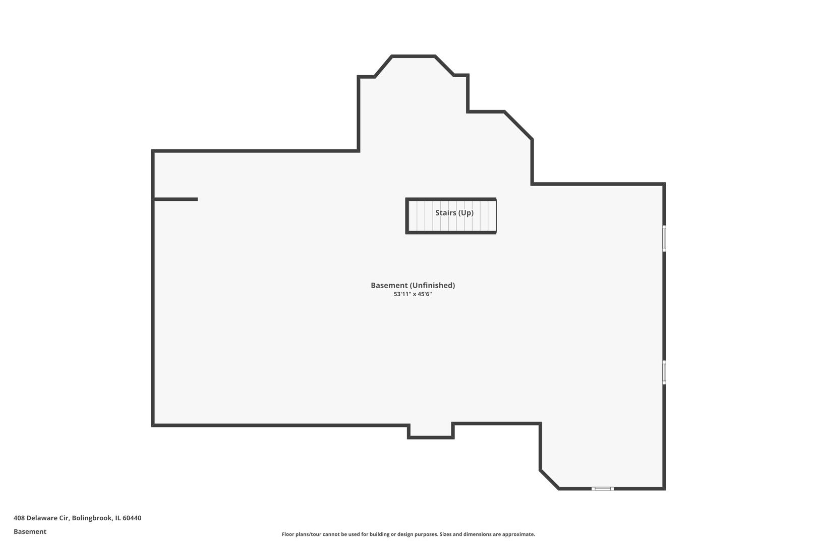408 Delaware Circle Bolingbrook, IL 60440 - Photo 47 of 47 a picture of a floor plan