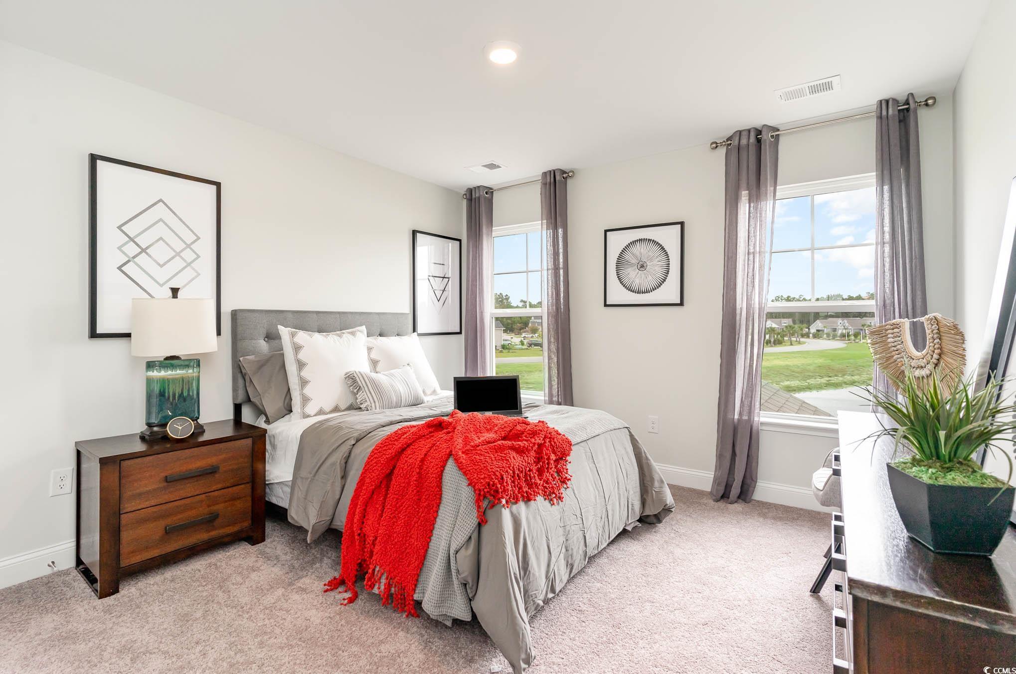 748 Doonbeg Court Conway, SC 29526 - Photo 29 of 30 Bedroom featuring light carpet and recessed lighting