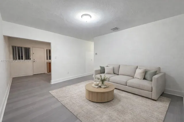 wooden floor in a room