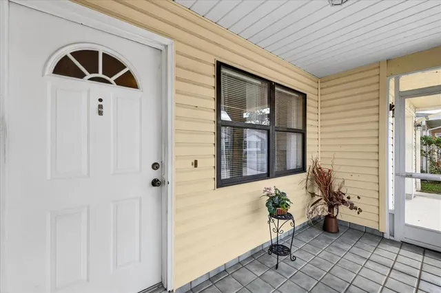 a view of an entryway