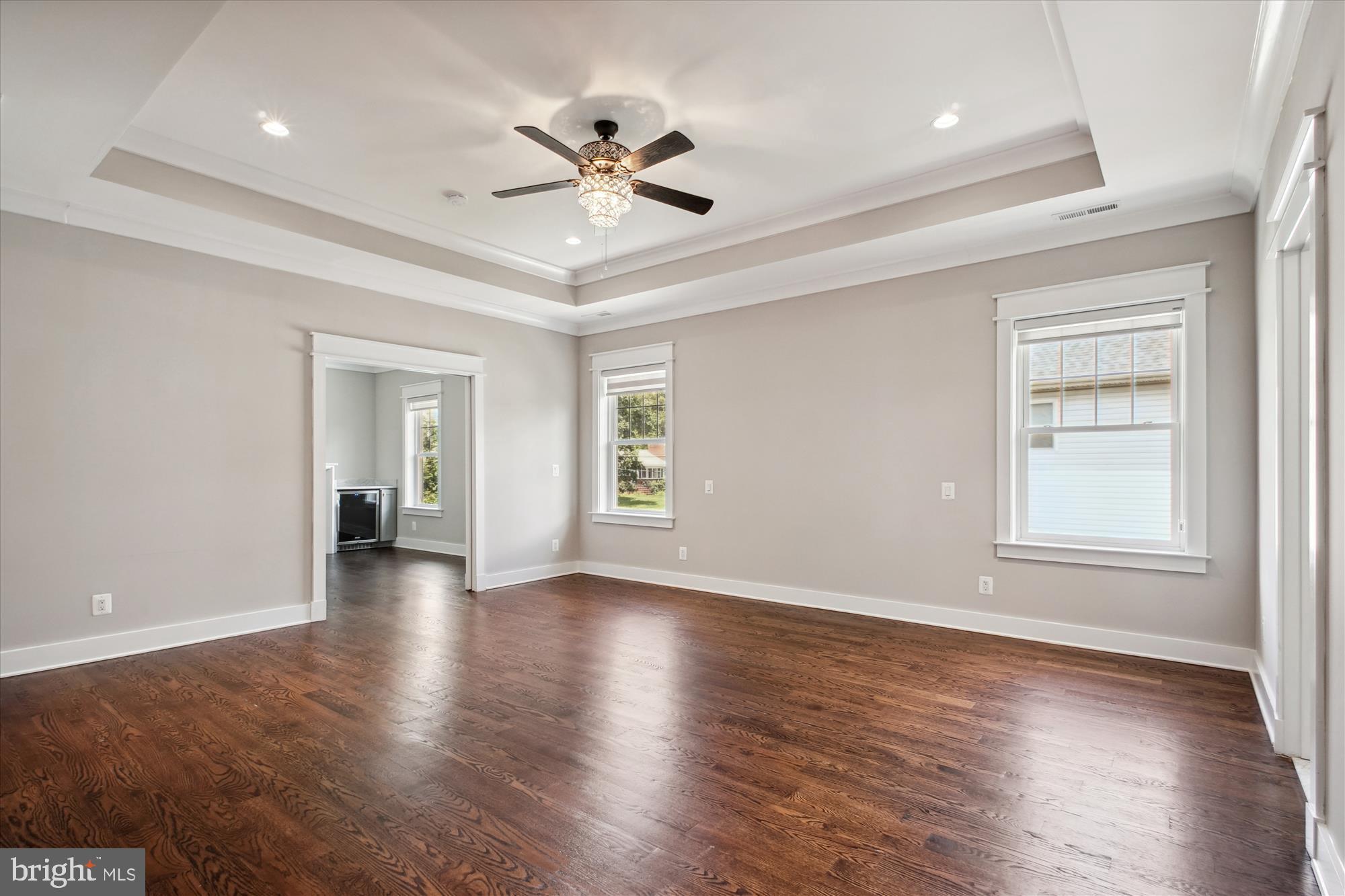 1565 Hane Street McLean, VA 22101 - Photo 14 of 43 a view of an empty room with a window and wooden floor