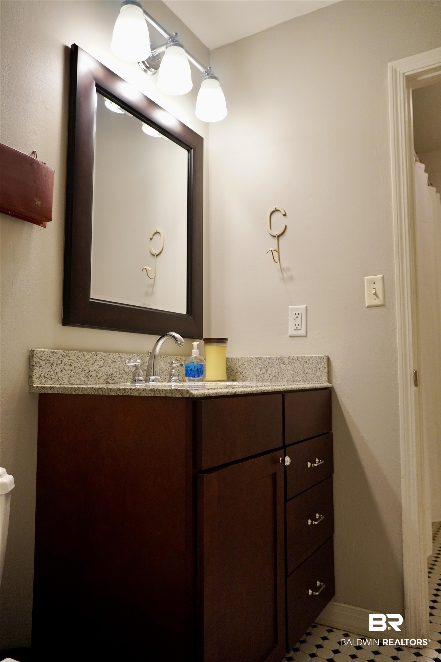117 Belle Meade Brewton, AL 36426 - Photo 25 of 62 Bathroom with tile patterned flooring and vanity
