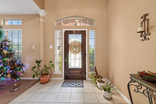 a view of a entryway door of the house