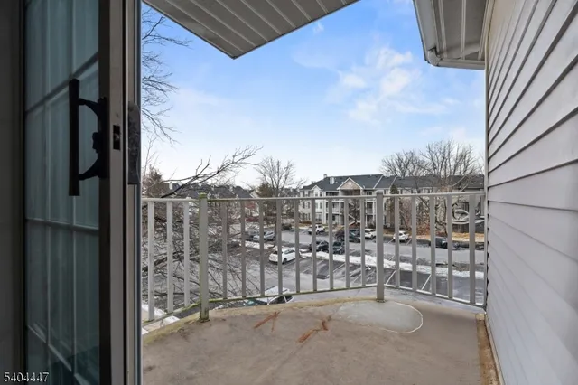 a view of balcony with city view