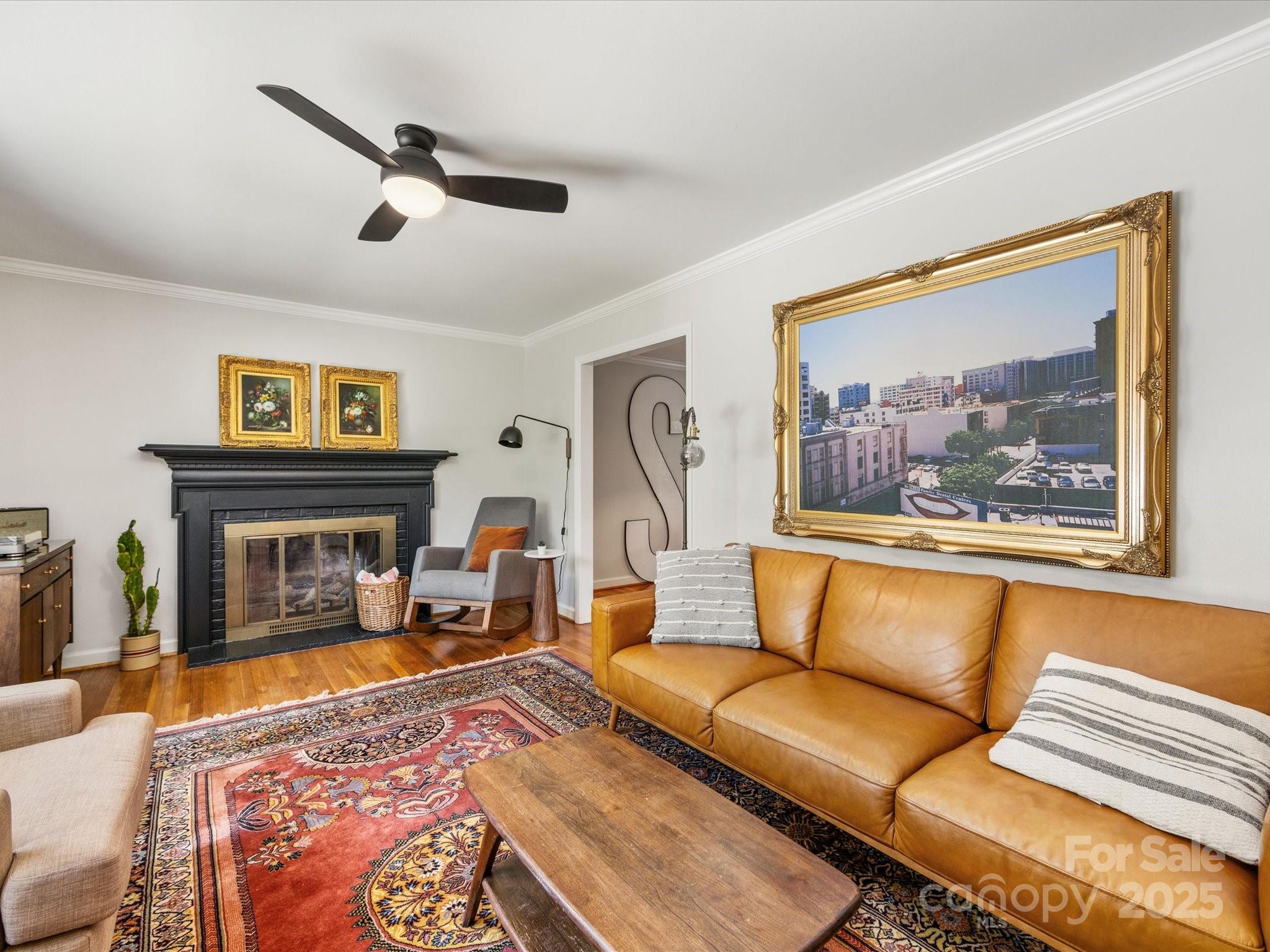 3200 Spring Valley Road Charlotte, NC 28210 - Photo 9 of 45 a living room with furniture fireplace and window