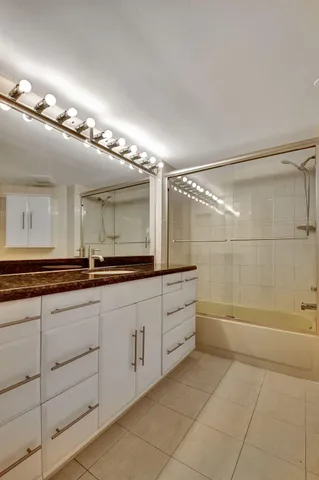 a view of a lake with a yard