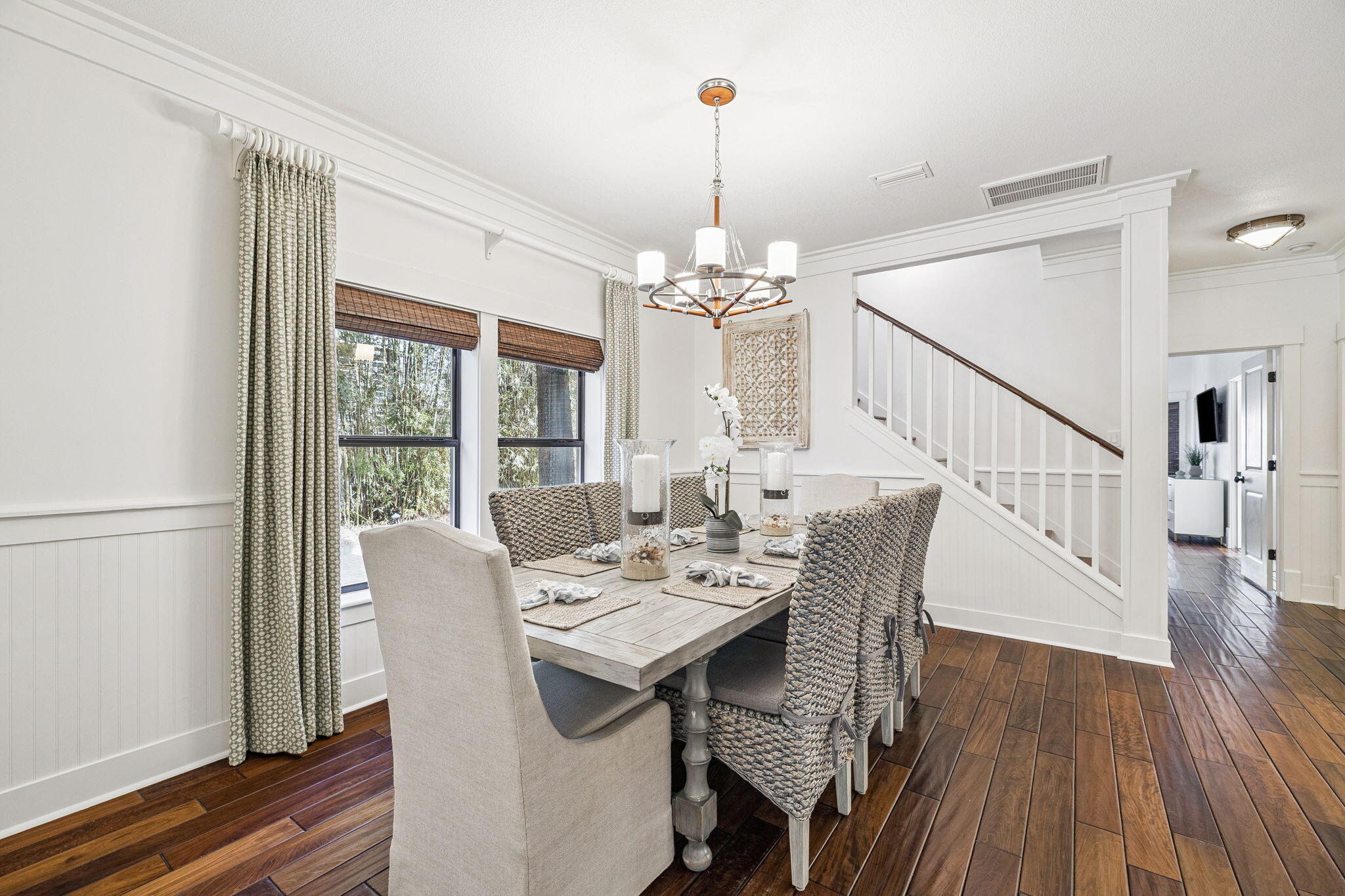 76 Crescent Road Santa Rosa Beach, FL 32459 - Photo 14 of 104 a view of a dining room with furniture window and wooden floor