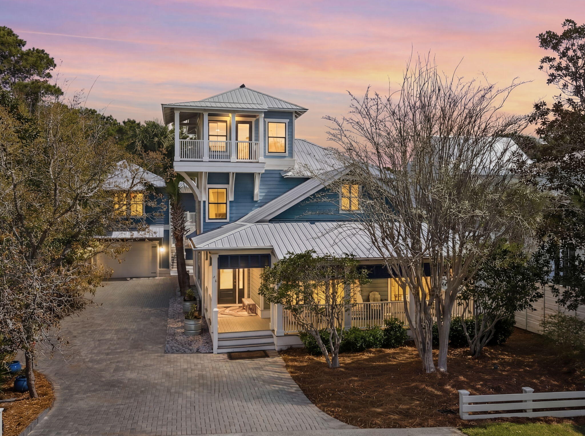 76 Crescent Road Santa Rosa Beach, FL 32459 - Photo 2 of 104 a front view of a house with a yard