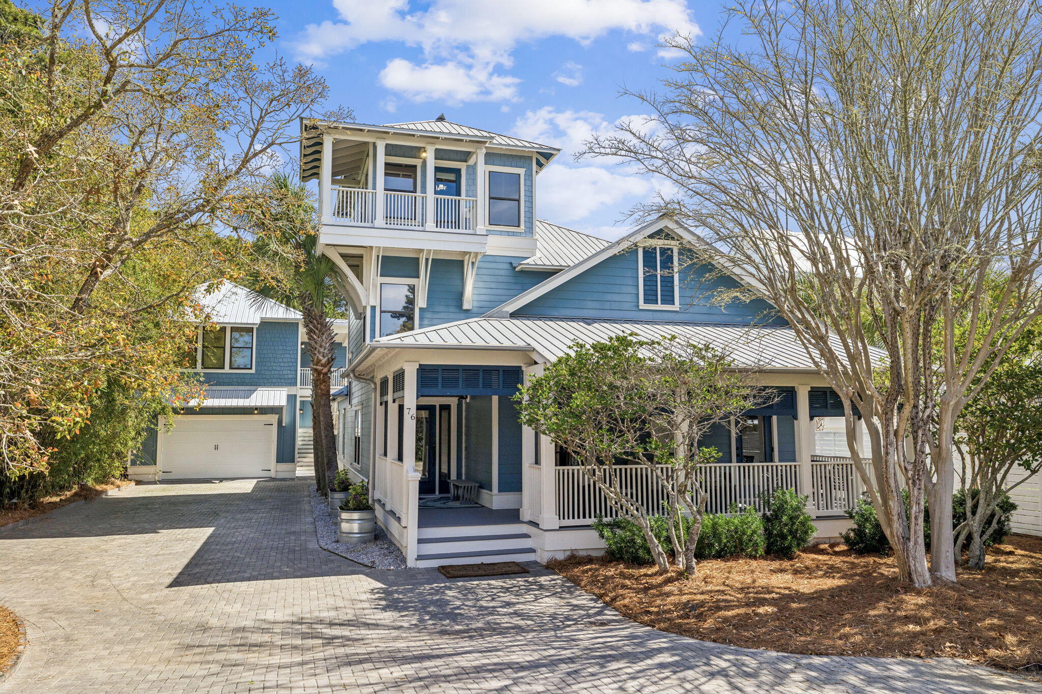 76 Crescent Road Santa Rosa Beach, FL 32459 - Photo 3 of 104 a front view of a house with a yard