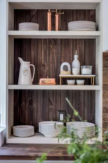 a view of table and entryway