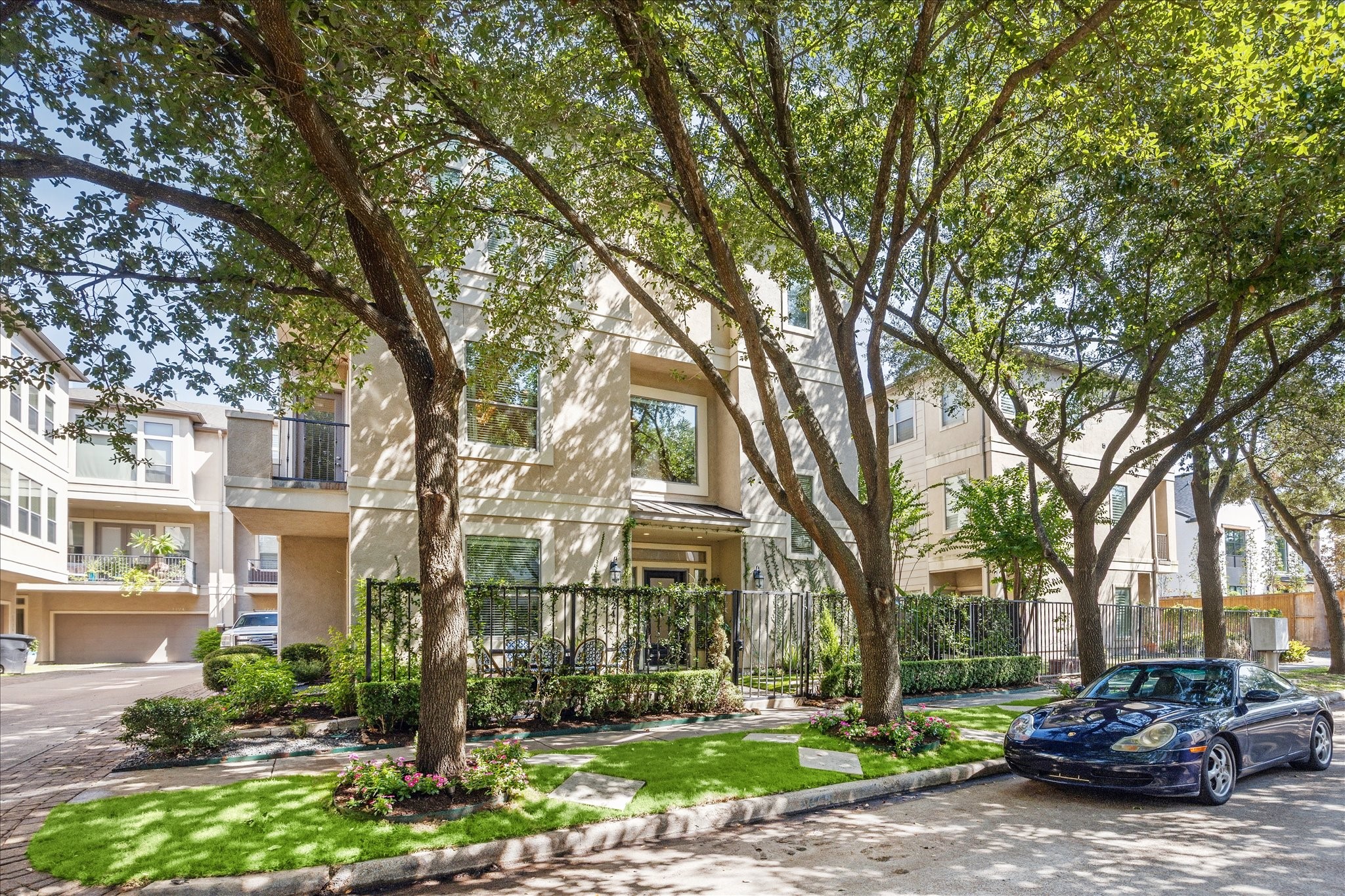 4724 Banning Drive, Unit A Houston, TX 77027 - Photo 1 of 34 Welcome to 4724 Banning Drive—striking curb appeal in the heart of Afton Oaks, where timeless design meets modern elegance.