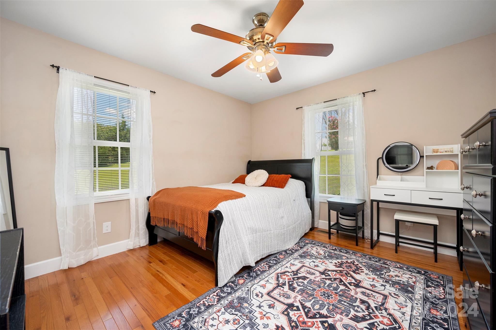 210 Thompson Road Rutherfordton, NC 28139 - Photo 22 of 44 a bed room with a bed and a chair