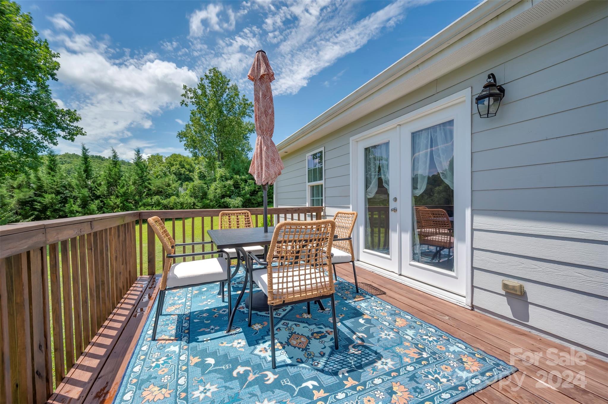 210 Thompson Road Rutherfordton, NC 28139 - Photo 33 of 44 a balcony view with a seating space