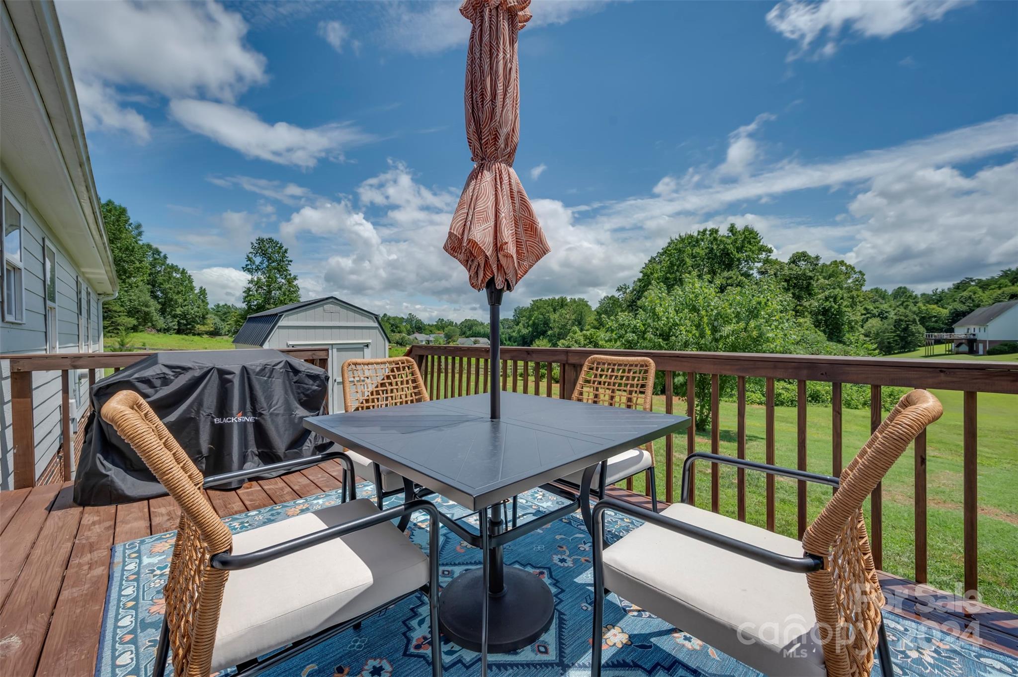 210 Thompson Road Rutherfordton, NC 28139 - Photo 34 of 44 a view of a balcony with furniture