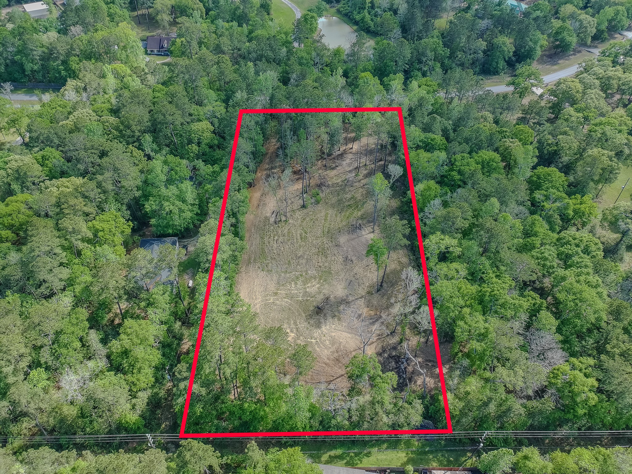 0 Ascot Farms Road Magnolia, TX 77354 - Photo 10 of 12 Ariel view from the back of the site.