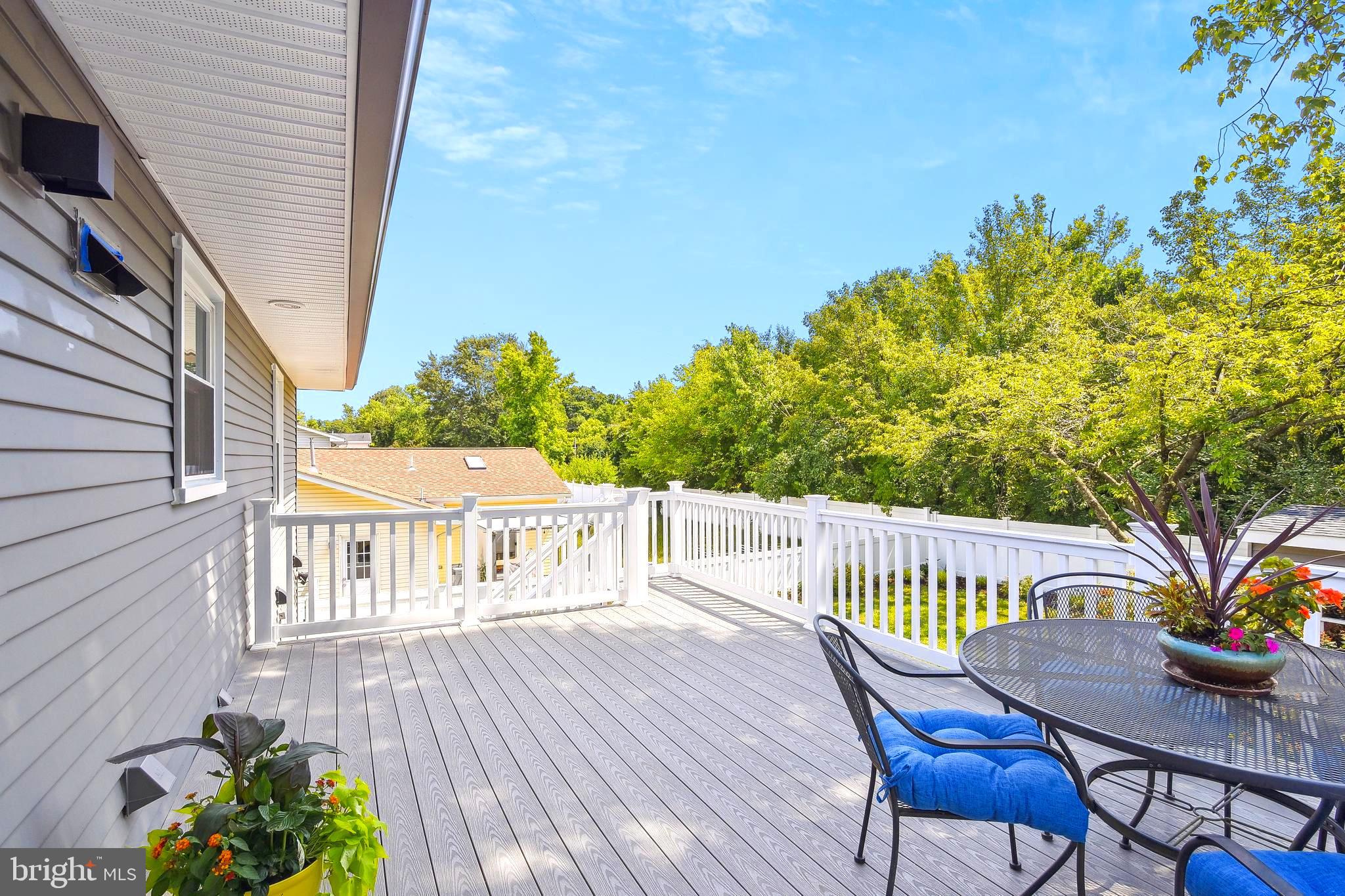 1025 Springhill Way Gambrills, MD 21054 - Photo 8 of 28 Deck with stairs to Backyard