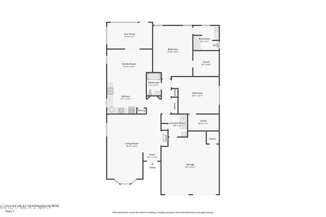 a picture of a floor plan