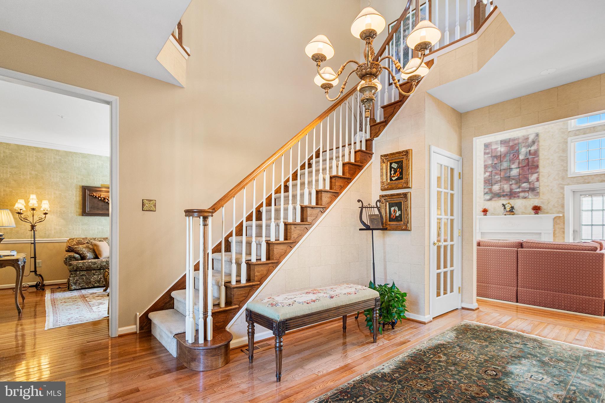 16 Riders Run Newtown Square, PA 19073 - Photo 5 of 49 a view of entryway and hall with wooden floor
