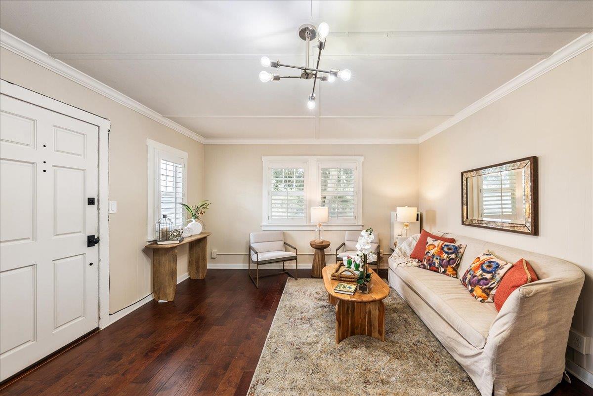 799 Grace Street Monterey, CA 93940 - Photo 5 of 38 a living room with furniture and wooden floor