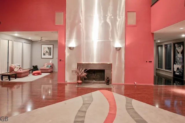 a view of a living room