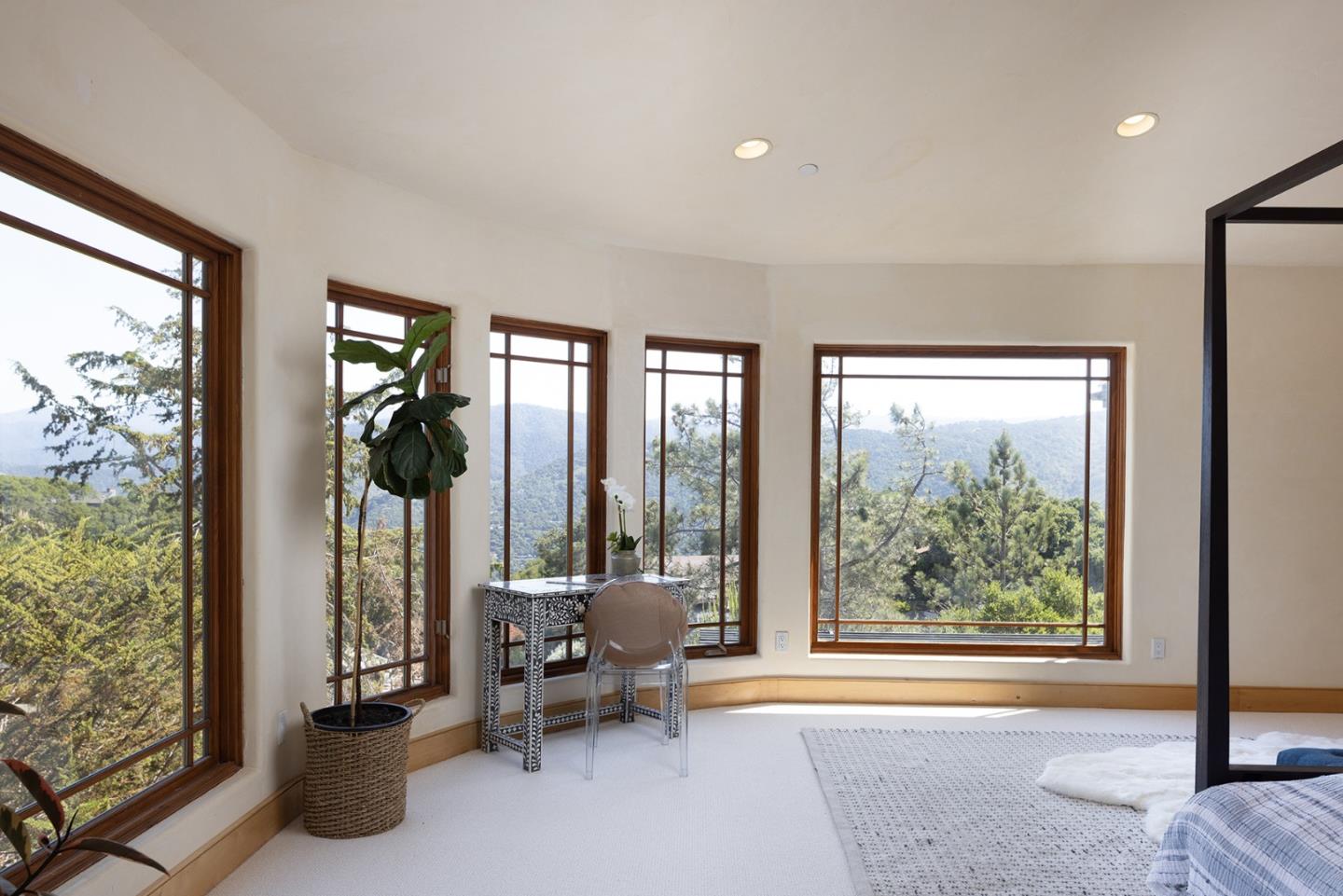 175 Chaparral Road Carmel Valley, CA 93924 - Photo 25 of 40 a living room with furniture and a floor to ceiling window