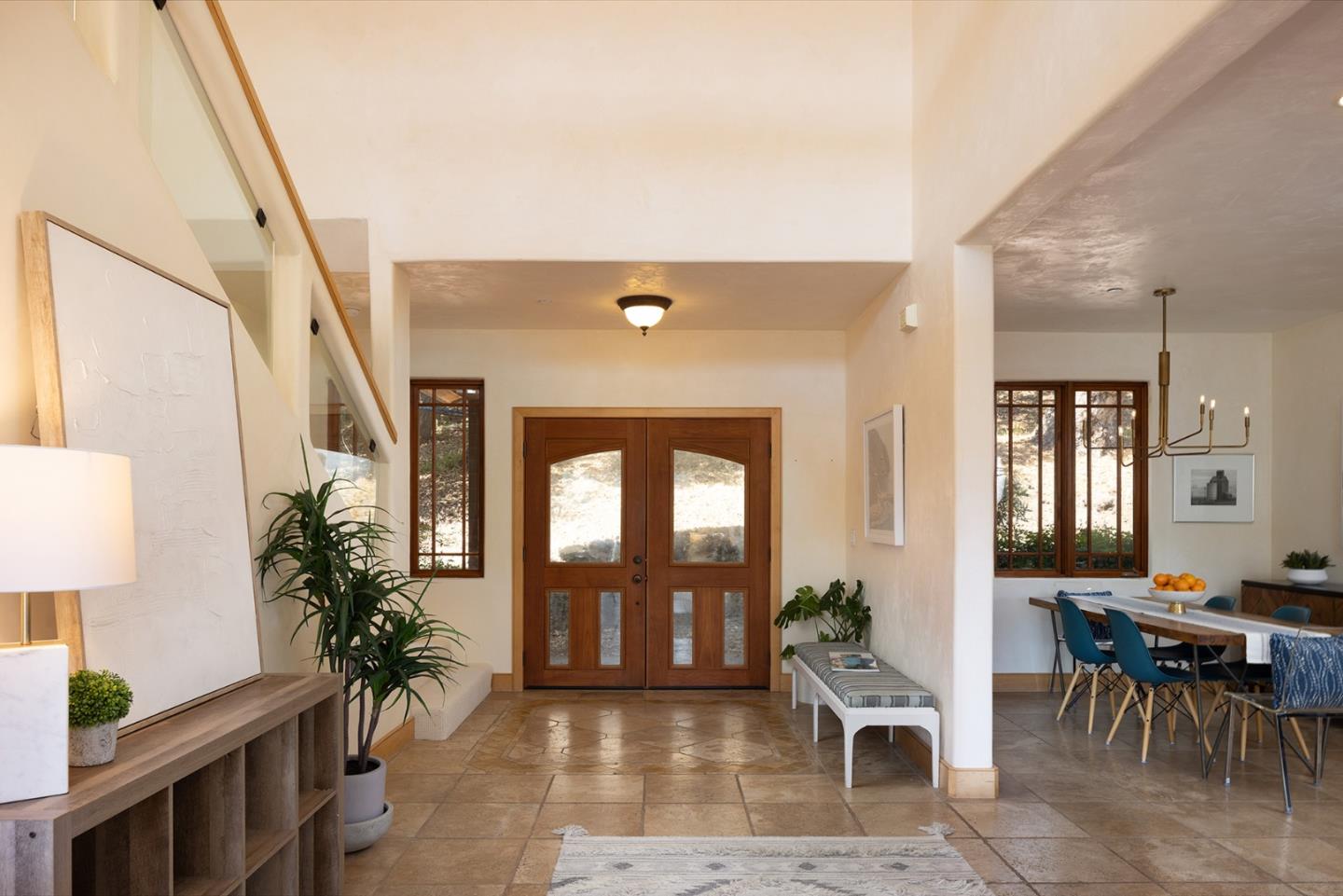 175 Chaparral Road Carmel Valley, CA 93924 - Photo 9 of 40 a living room with furniture and a potted plant