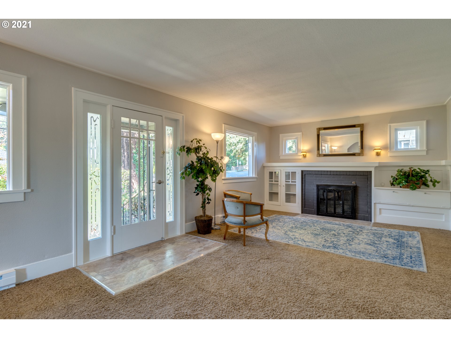 1928 Southwest 6th Avenue Camas, WA 98607 - Photo 3 of 31 a living room with furniture and a fireplace