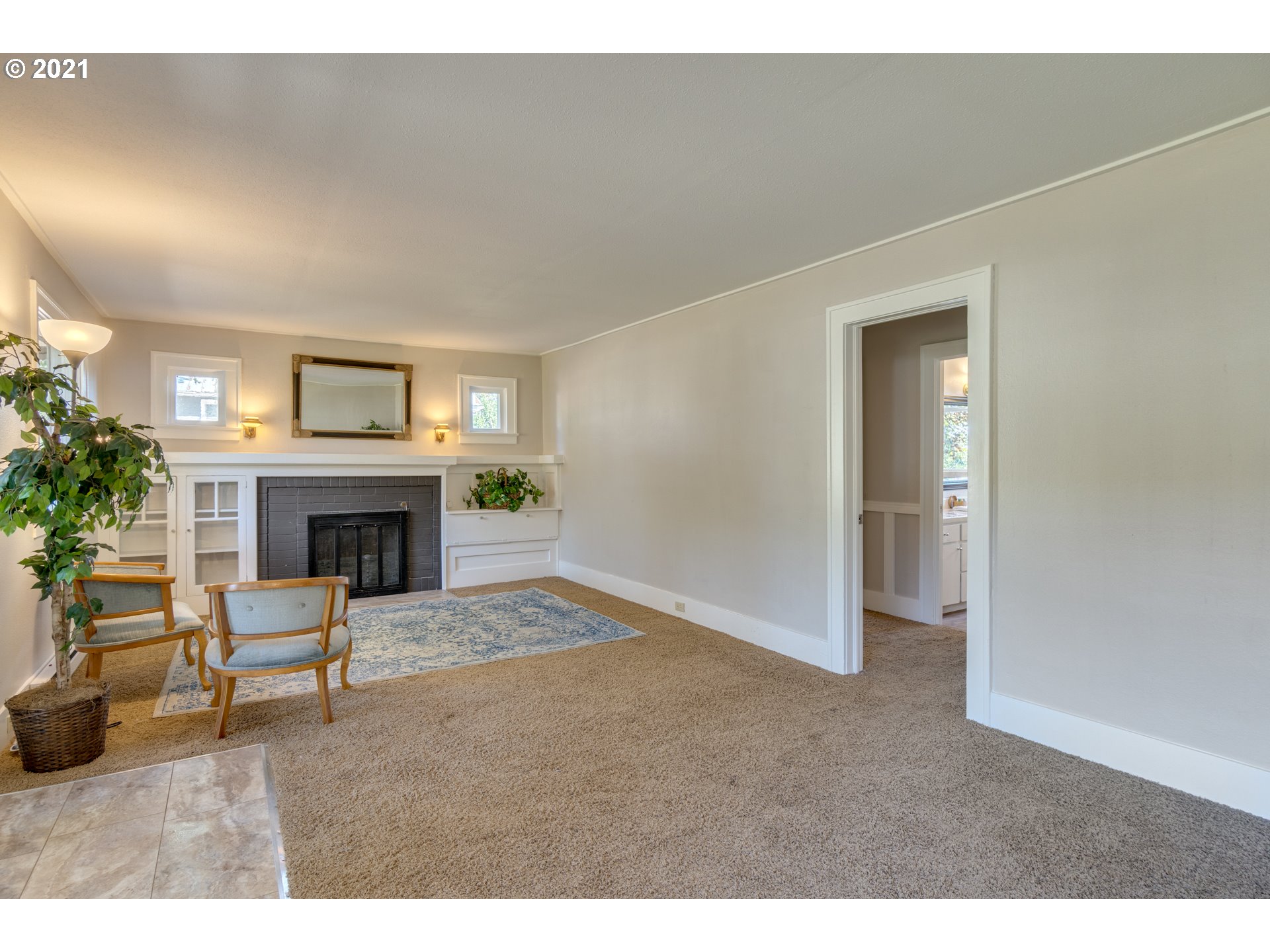 1928 Southwest 6th Avenue Camas, WA 98607 - Photo 6 of 31 a living room with furniture and a fireplace