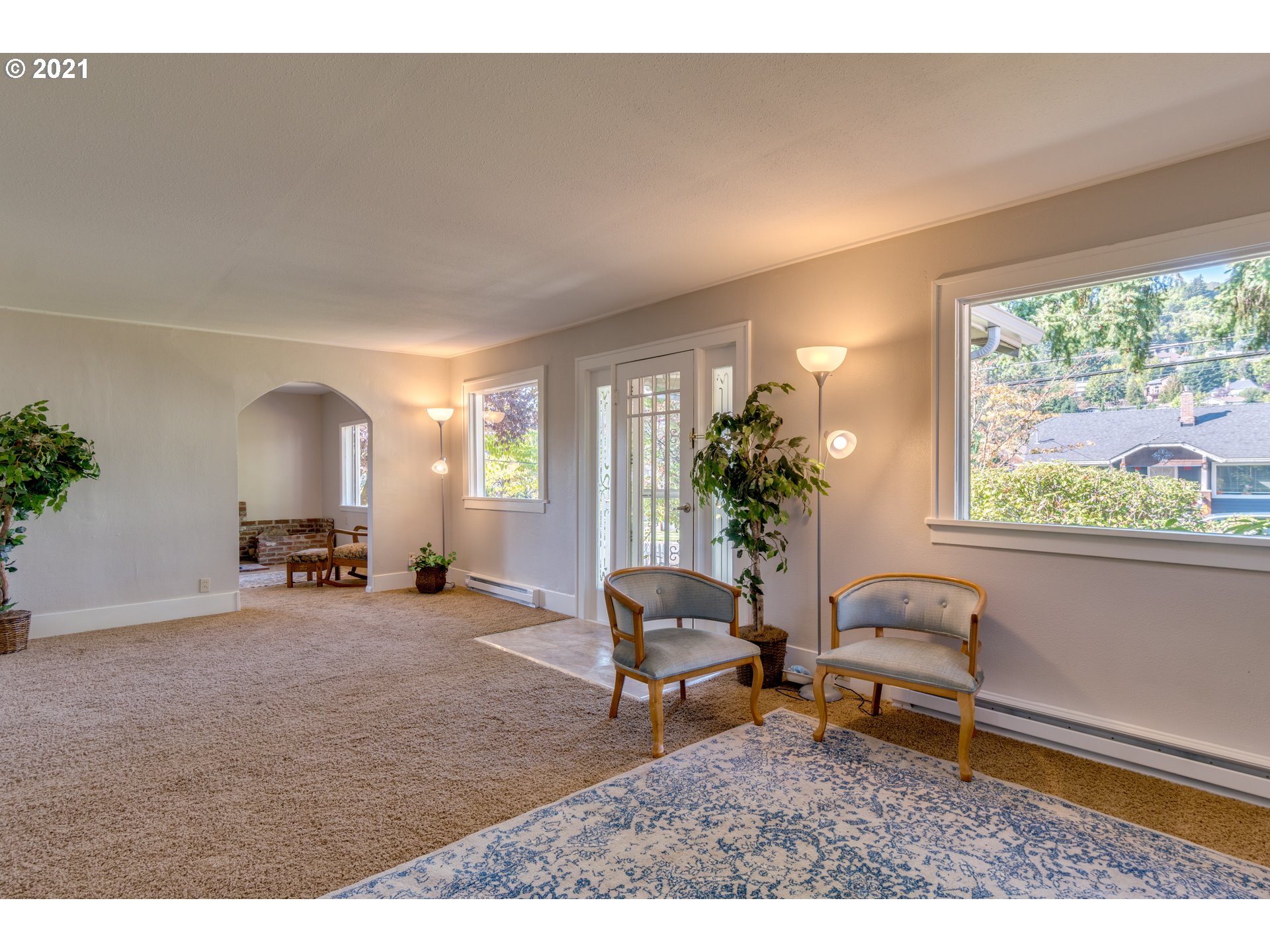 1928 Southwest 6th Avenue Camas, WA 98607 - Photo 8 of 31 a living room with furniture and a potted plant