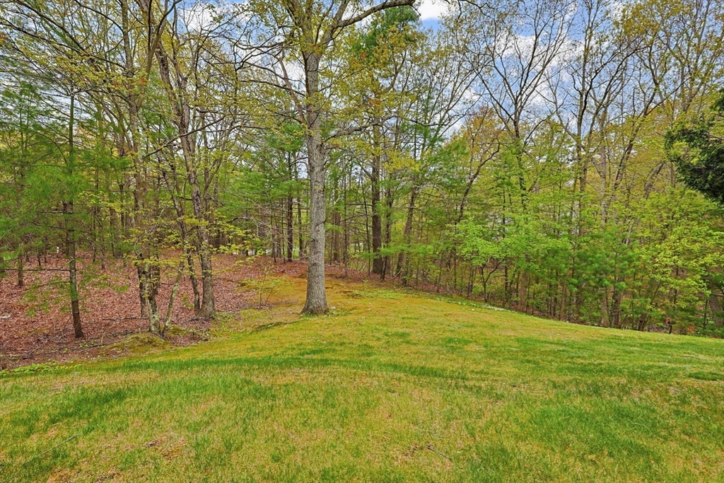 3002 Maple Brook Road, Unit 3002 Bellingham, MA 02019 - Photo 36 of 42 a backyard of a house with lots of green space and garden