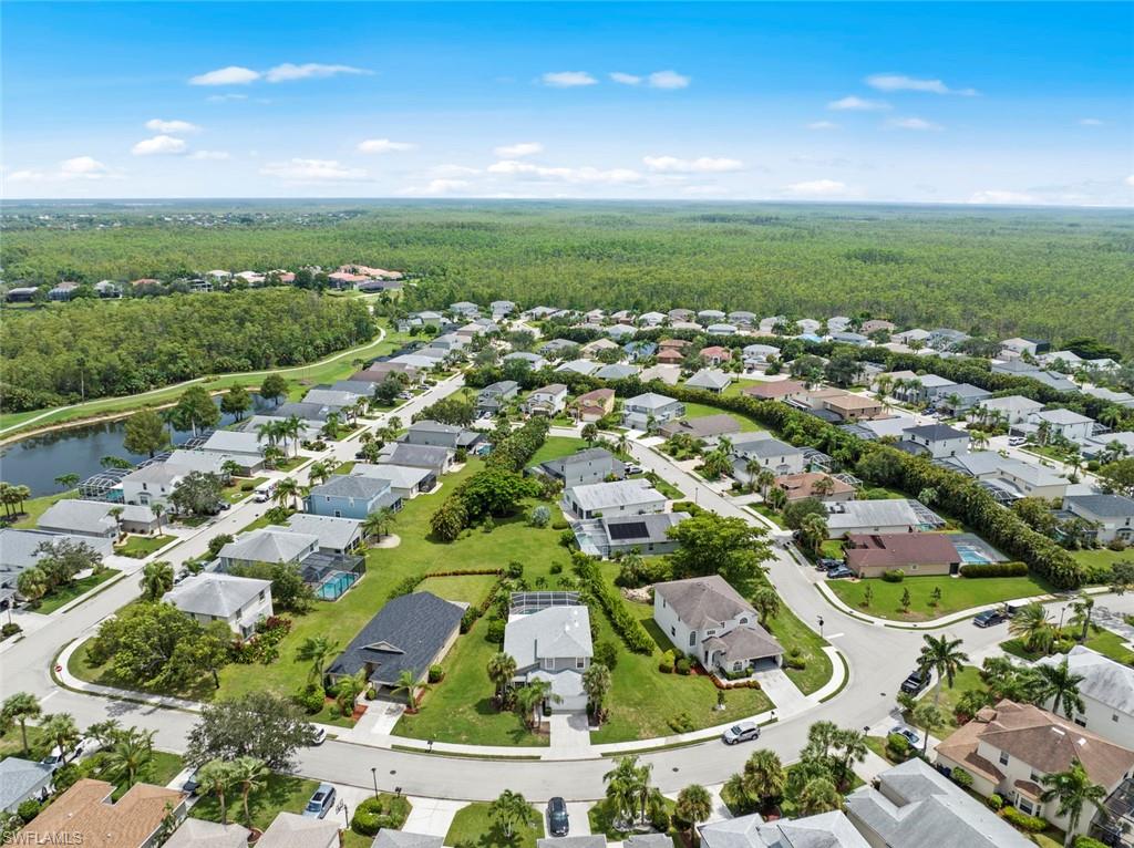 21778 Brixham Run Loop Estero, FL 33928 - Photo 39 of 48 an aerial view of residential houses with outdoor space